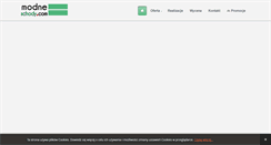 Desktop Screenshot of modneschody.com